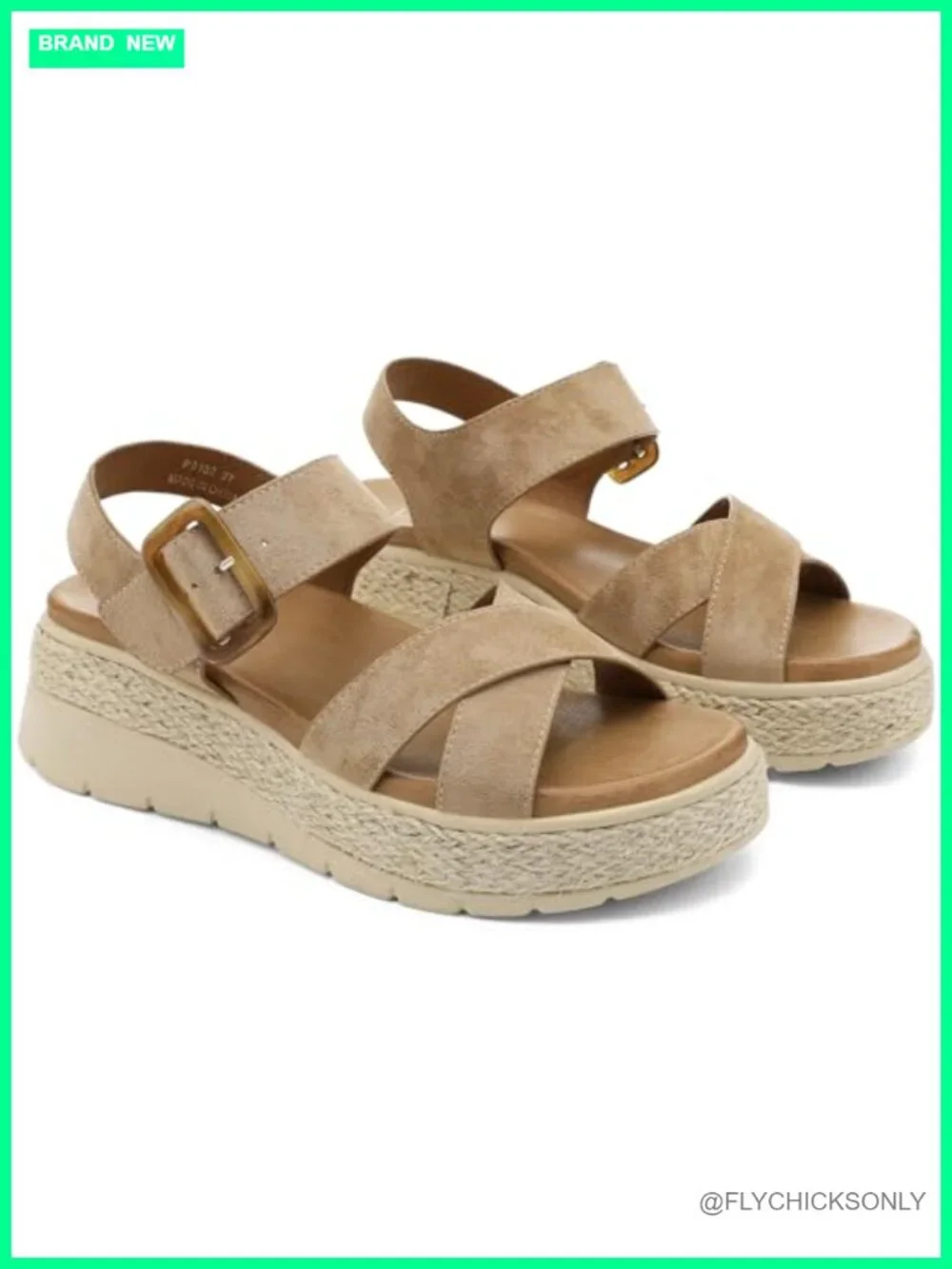 Low Wedge Espadrille Sandals with Arch Support and Cushion Insole